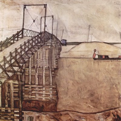 The Bridge by Egon Schiele